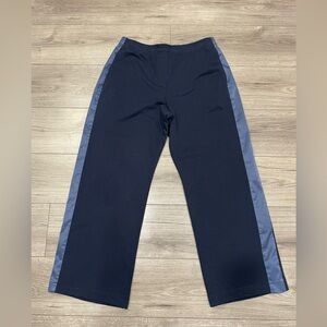 8PM Navy Track Pants with Side Stripe Sz XL